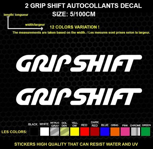 Grip shift logo autocollant - grip,