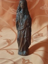 vierge a l'enfant en bois