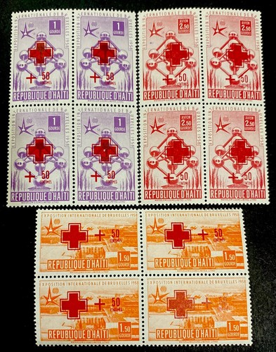 Haiti 1958 air post semi - post,