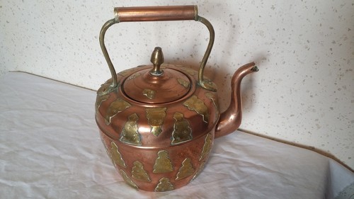 Ancienne bouilloire cuivre - ancienne, en