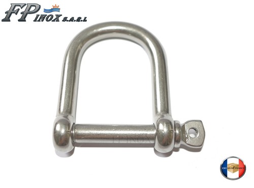 Manille droite inox a4 - manille,