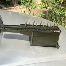 Vintage OEM Bernina 530 Record Sewing Machine Accessory Organizer Part. Green