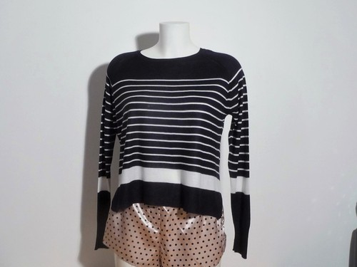 Pull léger bleu marine - 🌼,