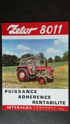 Brochure tracteur zetor - brochure,