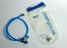 Platypus Big Zip SL 2L 70oz Hydration Bladder Reservoir w/ Tube & Clip BPA-Free