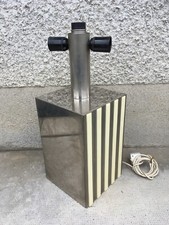 Design lamp 70 chrome plastic lamp