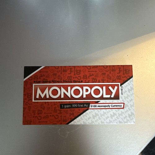 Gramme billet monopoly - 1,