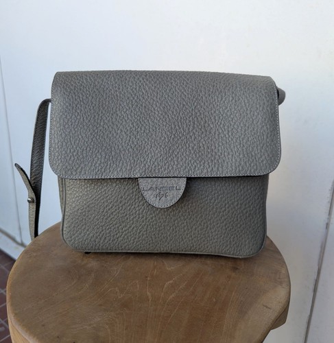 Lancel sac cuir - lancel, gris