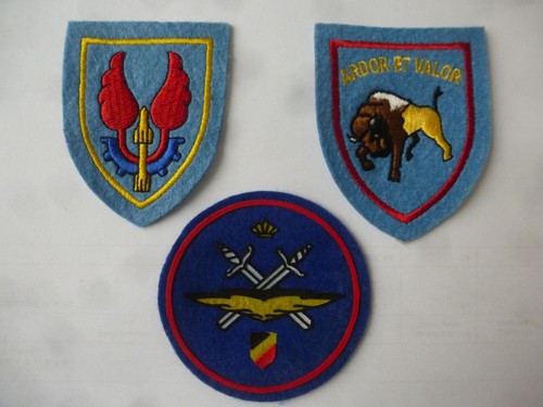 Lot insignes tissus force - lot,