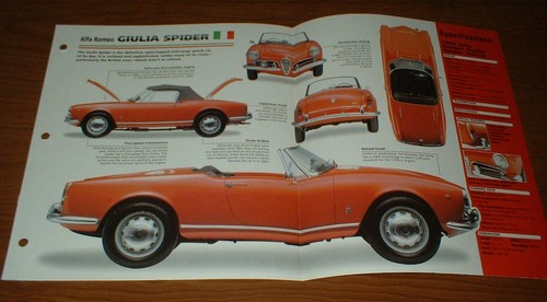 1962 alfa romeo giulia spider - alfa,