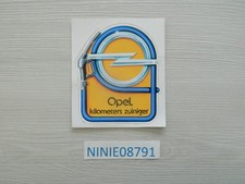 STICKER OPEL sticker Opel kilometers economical Opel sticker fuel pump