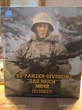 1/6 Action Figure DID Dustin Das Reich Pz-Division MG42 Gunner D80130 CG 2611