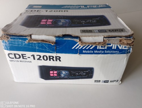 Autoradio usb mp3 alpine - cd/usb/mp3,