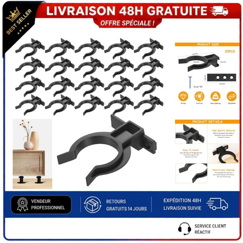 Clips fixation plinthe - clips,