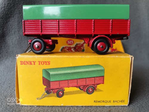 Dinky toys remorque bachee - dinky,