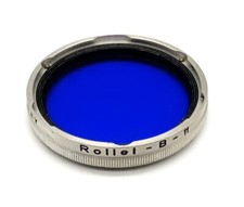 Rollei Filtre de Couleur B11 Bleu pour Rolleiflex F/2.8 Xenotar / Planar (R III)