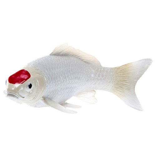 Tancho koi fish figurine hand - figurine,