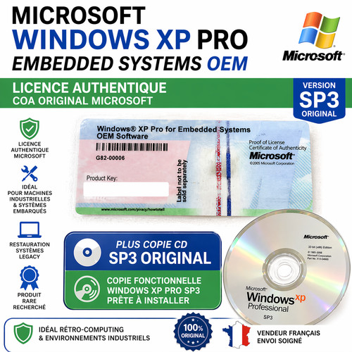 Licence windows pro - xp,