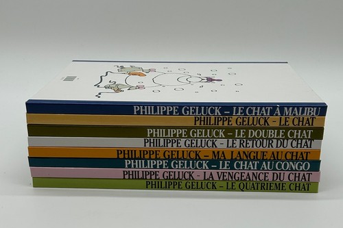 Chat philippe geluck lot de - chat,
