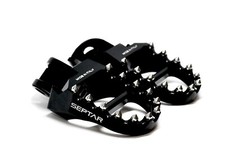 Plateformes Réglables EVO3 SUZUKI RMZ 250 2004 Noires | SEPTAR