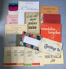319 - Lot livres de musique et