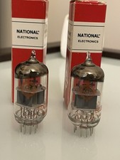 ECC 88 6DJ8 Pair of Audio Valves