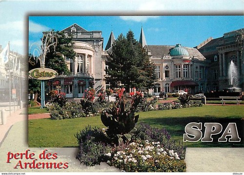 Carte postale belgique spa - postale,