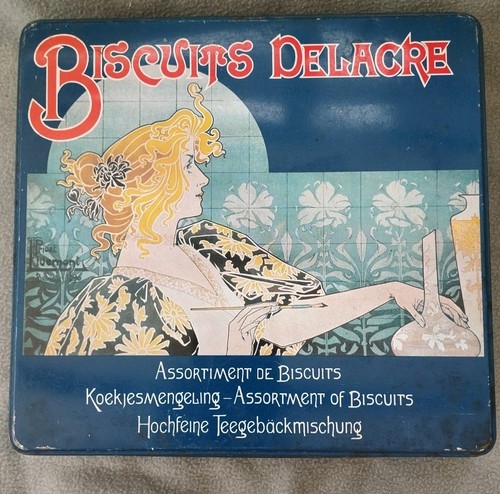 Ancienne boite biscuits - ancienne,
