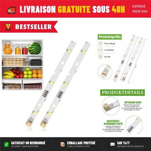Lampe led réfrigérateur v - 12,