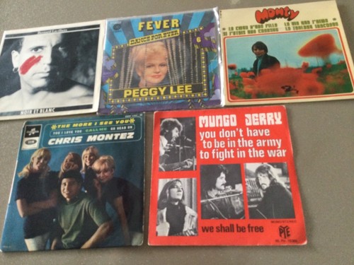 Lot disques 45t divers - disques,