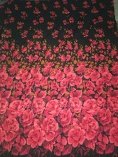 Tissu vintage, jersey, décor