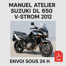 Manuel Atelier Suzuki DL 650