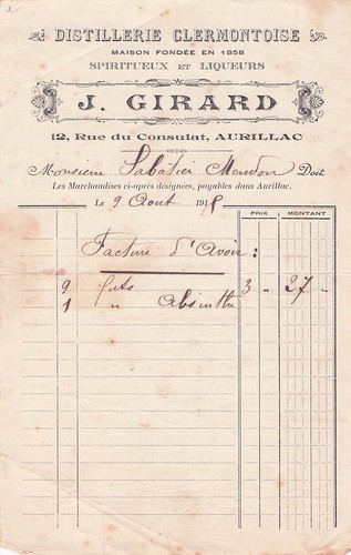 Aurillac distillateur - 15,