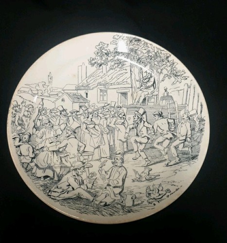 Assiette parlante creil - assiette,