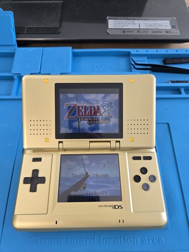 Nintendo gold restaurée - nintendo,