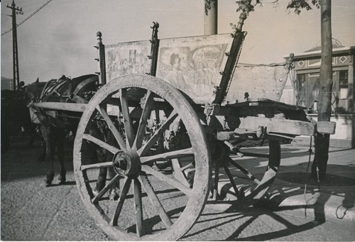 Italie 1940 attelage - italie, c.
