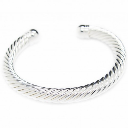 Bracelet jonc torsadé - bracelet,