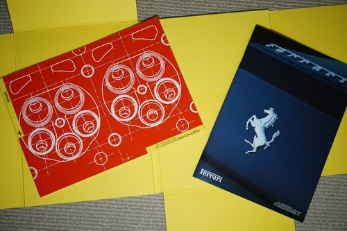 Ferrari 355 456gt press kit - ferrari, &