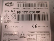 AUTORADIO SMEG RECEPTEUR TELEMATIQUE CITROEN C4  9817705680  2573217