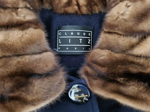 Manteau vison cachemire - manteau,