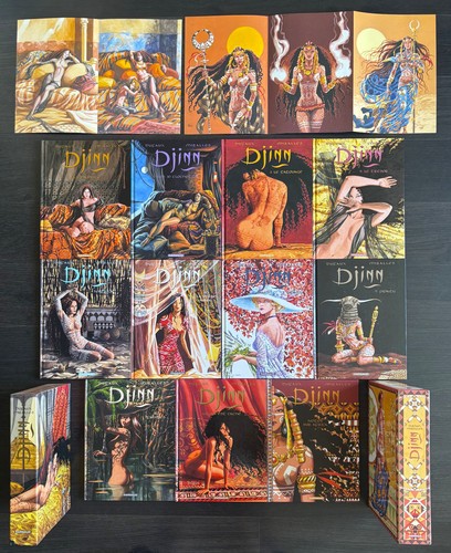 Djinn double coffret illustre - djinn,