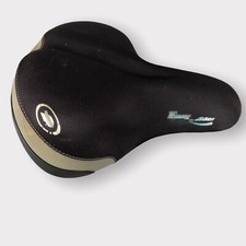 VINTAGE VELO BICYCLE GEL/SPRING SUSPENSION SEAT SADDLE WIDE THICK COMFORT