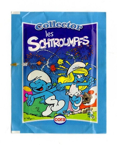 Pochette les schtroumpfs - pochette,