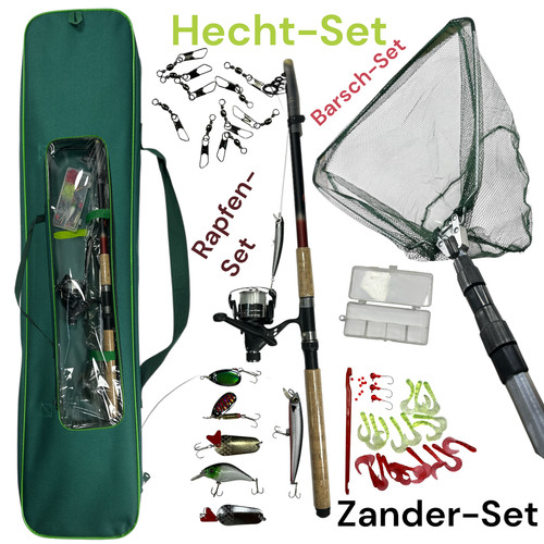 Brochet kit pêche canne à - pêche,