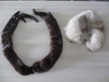 Col fourrure véritable à