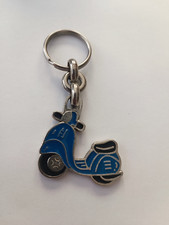 Porte-clés Ancien SCOOTER Bleu style VESPA Keychain vintage 90'