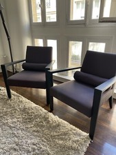 Paire de fauteuils vintage