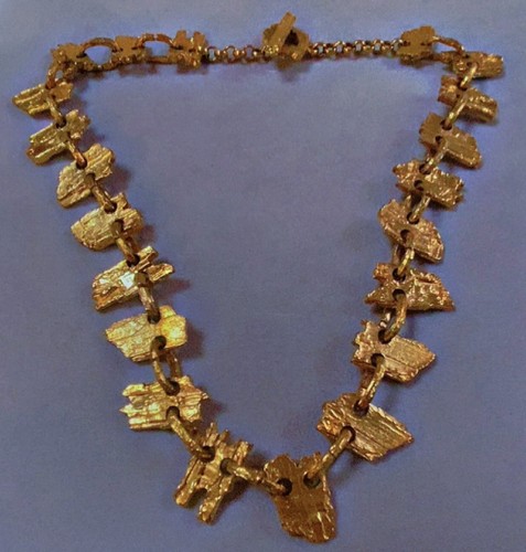 Vintage collier biche - biche, bere