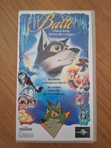 Vhs balto chien - vhs, héros