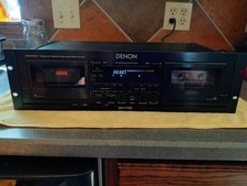 Denon DN-770R Dual Cassette Player Recorder. Manual. Excellent